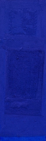 Blue Lagoon x2 - 18" x 36" - Acrylic & mixed media on canvas